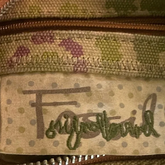 Fossil - Vintage - Canvas & Leather over the shoulder or crossbody bag - Picture 4 of 4